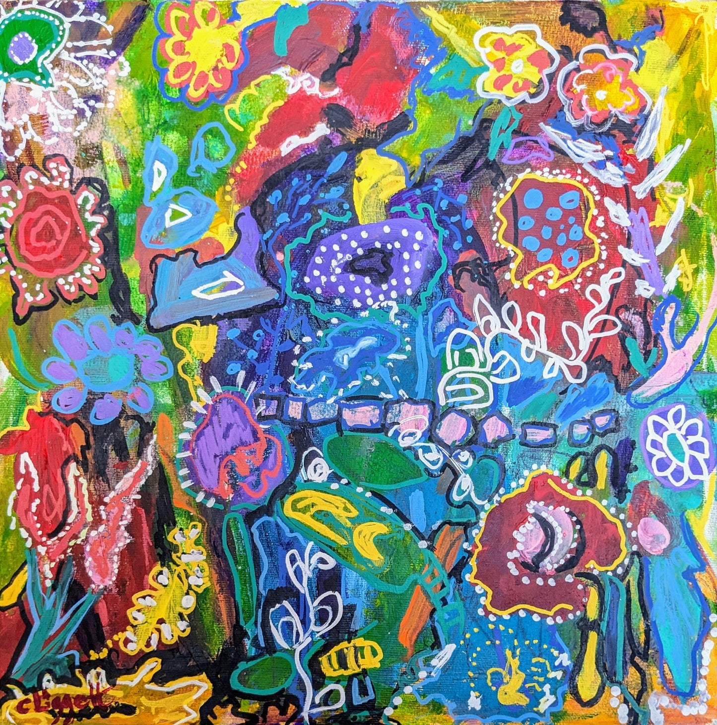 Floral Abstract petit
