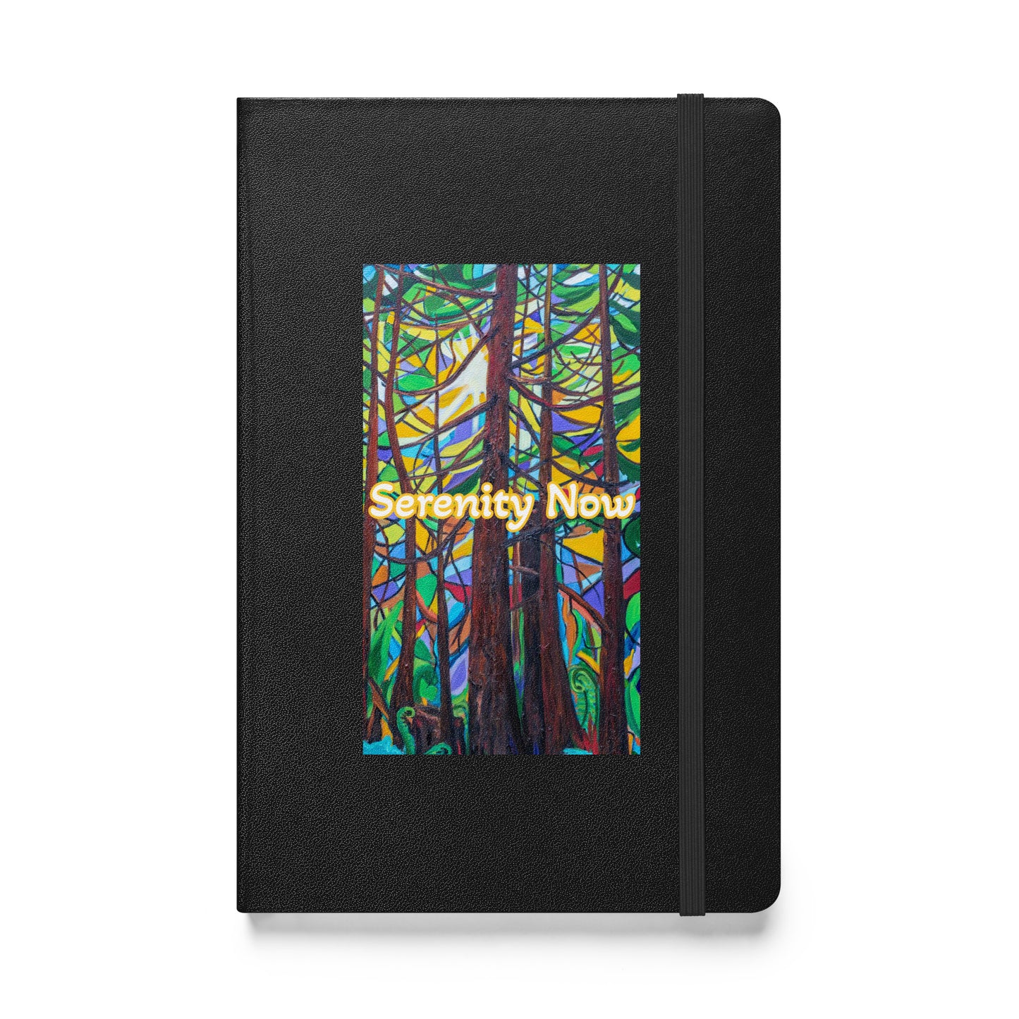 Hardcover bound notebook
