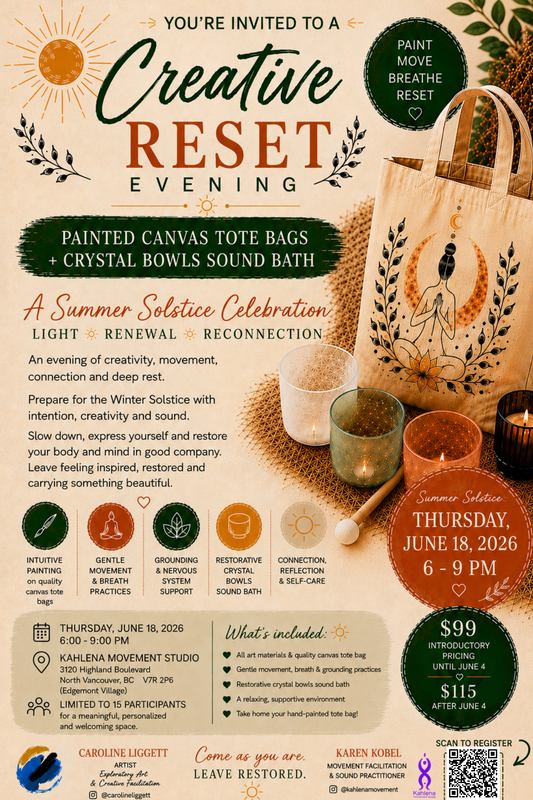Creative Reset Evening (In-Person Event)