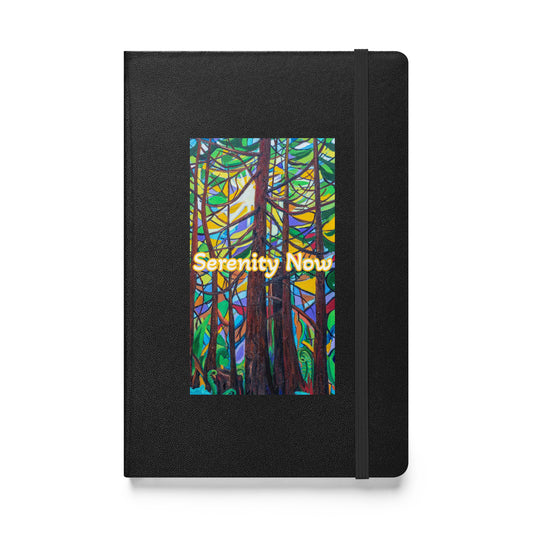 Hardcover bound notebook