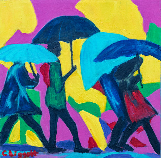 Rainy Vancouver 12 x 12 prints